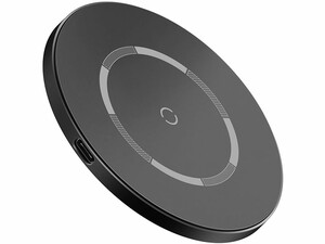 خرید شارژر وایرلس بیسوس مدل Simple Magnetic Wireless Charger WXJK-E01