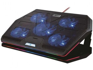 پایه خنک کننده لپ تاپ پورودو Porodo Gaming Multi-Fan Cooling Pad PDX110-BK