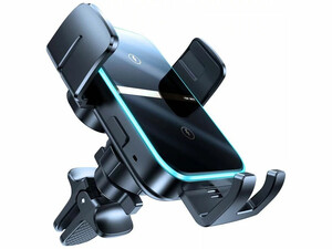 هولدر و شارژر وایرلس 15 واتی موبایل داخل خودرو جویروم JOYROOM Fast Charger Mobile Phone Holder JR-ZS246