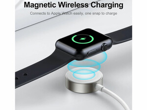 قیمت شارژر مغناطیسی اپل واچ دوکاره جویروم JOYROOM  2in1  S-IW005 Iwatch Magnetic wireless charger/lightning cable