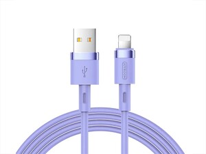 کابل شارژ و انتقال داده لایتنینگ جویروم Joyroom Liquid Silicone Lightning Data Cable 1.2m S-1224N2