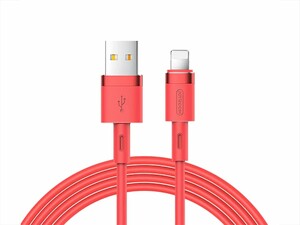 کابل شارژ و انتقال داده لایتنینگ جویروم Joyroom Liquid Silicone Lightning Data Cable 1.2m S-1224N2