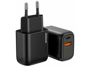 شارژر مسافرتی فست شارژ جویروم  JOYROOM L-QP204 20W Dual Port PD+QC3.0 Smart Travel Charger