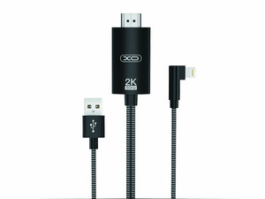 قیمت کابل لایتنینگ به HDMI ایکس او Xo GB008 طول 1.8 متر