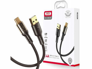 کابل شارژ سریع یو اس بی به تایپ سی 2.4 آمپر یک متری ایکس او XO USB to Type-C Data Charging Cable NB229