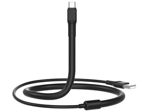 کابل شارژ و انتقال داده یواس‌بی به تایپ‌سی 1.2 متری با براکت قابل تغییر شکل ایکس‌او XO Fast Charge Type-C Cable NB195