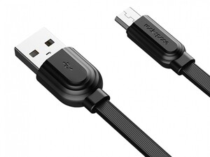 کابل شارژ و انتقال داده میکرو یو اس بی راک RockSpace S5 Charge and Sync Micro USB Cable 1M