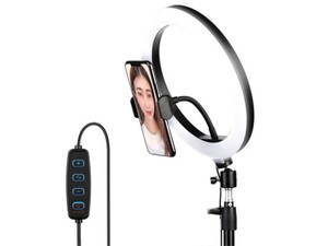 سه پایه رینگ لایت موبایل راک Rock RPH0948 Selfie Ring Light