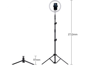 سه پایه رینگ لایت موبایل راک Rock RPH0947 Selfie Ring Light