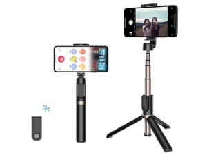 مونوپاد بلوتوثی سه پایه دار راک Rock RST1052 Bluetooth Remote Selfie Stick
