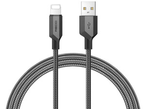 کابل شارژ سریع یو اس بی به لایتنینگ 2.4 آمپر یک متری رسی RTC-N22L