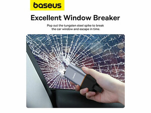 چکش شیشه شکن چندکاره بیسوس Baseus BS-CG013 Instantly Break The Window C10934401111