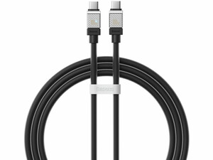 کابل تایپ سی به تایپ سی 100 وات بیسوس Baseus CoolPlay Series Fast Charging Cable Type-C - Type-C 100W 1m