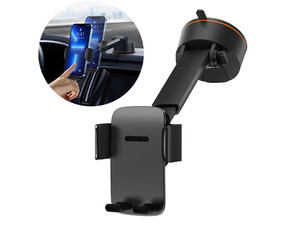 پایه نگهدارنده موبایل داخل خودرو بیسوس Baseus Easy Control Clamp Car Holder SUYK020001