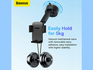 هولدر و پایه نگهدارنده موبایل بیسوس Baseus Easy Control Clamp Car Holder SUYK020001