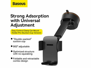 هولدر و پایه نگهدارنده موبایل بیسوس Baseus Easy Control Clamp Car Holder SUYK020001