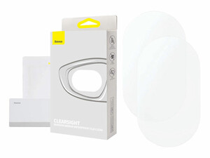 محافظ ضدآب آینه بغل خودرو بیسوس (پک دو عددی) Baseus C11853200201-00 ClearSight Rearview Mirror Waterproof Film Clear