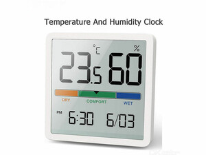 دماسنج و رطوبت سنج دیجیتالی شیائومی Xiaomi MIIIW Temperature and Humidity Clock NK5253