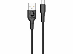کابل شارژ سریع یواس‌بی به میکرو یواس‌بی 1.2 متری گرین GREEN Lion Micro USB to USB Type-A Cable GNBCMCBK