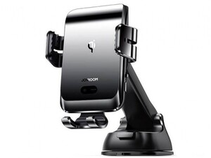 پایه نگهدارنده و شارژر وایرلس داخل خودرو جویروم Joyroom Intelligent Quick Charge Wireless Car Charger JR-ZS214