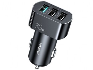 شارژر فندکی فست شارژ ماشین 3 پورت 38 وات خودرو جویروم C-A19