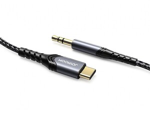 مبدل تایپ سی به جک 3.5 میلیمتری دو متری جویروم JOYROOM Type-C To 3.5mm audio cable HIFI SY-A03 2M