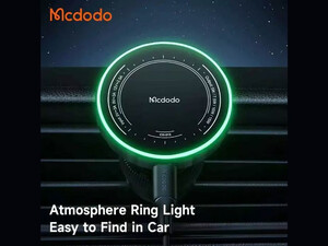 هولدر و شارژر وایرلس خودرو مک دودو Mcdodo Atmosphere Light Magnetic Car Charger CH-512