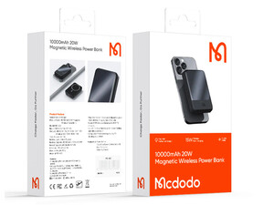 قیمت کوچکترن پاوربانک وایرلس 10000 مگ سیف مک دودو  Mcdodo MC-426 15W Magnetic Wireless Power Bank 10000mAh