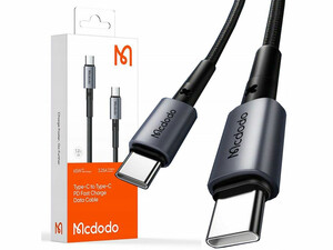 کابل شارژ سریع تایپ سی به تایپ سی 65 واتی 1.5 متری مک دودو MCDODOFast Charge Data Cable CA-3131