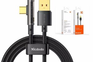 کابل گیمینگ سوپر فست شارژ تایپ سی 100 وات 1.8 متری مک دودو MCDODO CA-3381 Type-C 6A Super Charge Cable