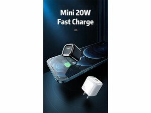 مینی شارژر دیواری مک دودو Mcdodo Ice Series 20W Mini PD Charger (US plug)