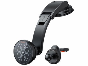 هولدر و شارژر بی سیم داخل خودرو دارای فن خنک کننده موبایل مک دودو MCDODO CH-2130 Wireless Car Charger