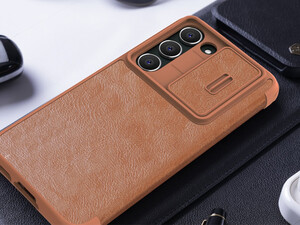 قیمت قاب کلاسوری سامسونگ گلکسی اس 23 پلاس نیلکین Nillkin Samsung Galaxy S23+/S23 Plus Qin Pro leather case