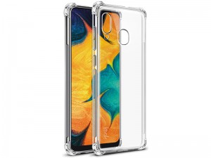 کاور ژله ای مدل Shockproof Corner TPU مناسب برای گوشی موبایل سامسونگ A30
