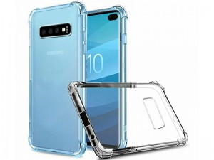کاور ژله ای مدل Shockproof Corner TPU  مناسب برای گوشی موبایل سامسونگ S10