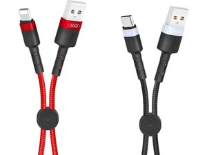 کابل شارژ پاوربانکی یواس‌بی به تایپ‌سی 25متری ایکس‌او XO Convenient usb cable with clip type-c NB117