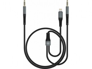 کابل صدای دو سر جک 3.5 میلی‌متری ایکس‌او XO 3.5mm To Lightning + 3.5mm Audio Cable XO-NB178A