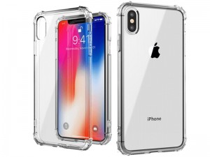 کاور ژله ای مدل Shockproof Corner TPU مناسب برای گوشی موبایل سامسونگ J6 Plus 2018