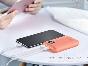 پاور بانک و شارژر وایرلس راک Rock P75 Mini Camera PD Wireless Power Bank 10000mAh