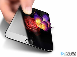 محافظ صفحه نمایش شیشه ای تمام صفحه راک آیفون Rock 3D Glass iPhone 8