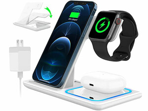 شارژر بی سیم رومیزی 15 وات رسی Recci RCW-15 Magnetic Wireless Charger