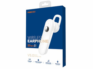 هندزفری بلوتوث تک‌گوش رسی Recci single ear wireless earphone REP-W15