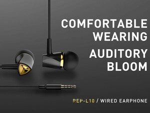 خرید هندزفری سیمی با جک 3.5 میلی‌متری رسی Recci REP-L10 Wired Earphone