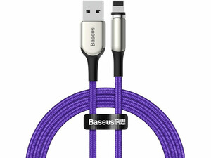 خرید کابل شارژ مغناطیسی یو اس بی به لایتنینگ 2 متری 1.5 آمپر بیسوس Baseus CALXC-I01 Smart Magnetic Charging Cable USB to Lightning