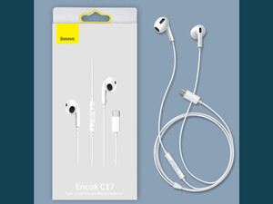 هندزفری سیمی تایپ سی بیسوس Baseus Encok Type-C in-ear Wired Earphone NGCR010002