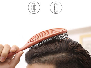 قیمت برس مو شیائومیXiaomi XZ60019001 Pressure-relieving elastic massage comb