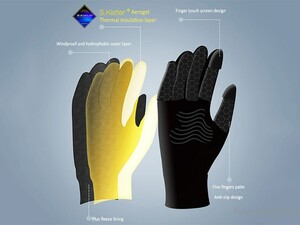 قیمت دستکش زمستانی شیائومی مخصوص گوشی های هوشمند  Xiaomi Youpin A329 Supai Airgel Cold Resistant Touch Screen Gloves