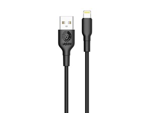کابل شارژ و انتقال داده لایتنینگ گرین Green USB to Lightning Cable 3m
