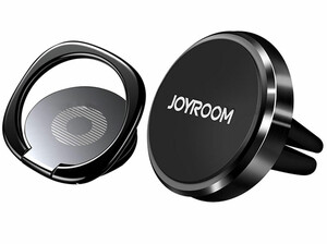 پایه و حلقه نگهدارنده گوشی جویروم Joyroom 3 in 1 Magnetic ZS122 Car Holder