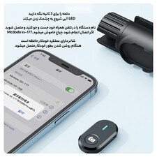 سه پایه گیمبال گوشی بلوتوث مک‌دودو MCDODO Dual Lights Wireless Selfie Stick SS-177